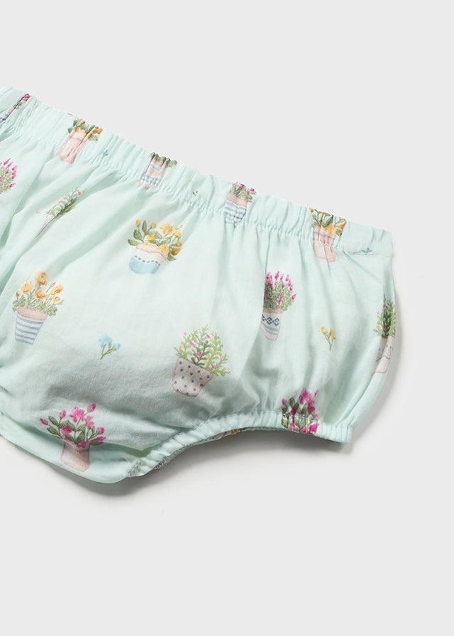 Baby Spring Flowers Printed Dress mayoral
