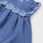 Baby Sunday Best Denim Dress mayoral