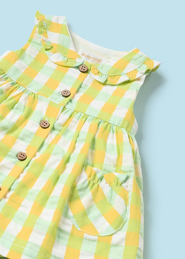 Baby Pretty in Plaid Dress mayoral