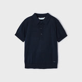 Toddler Polo Shirt in Navy mayoral