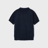 Toddler Polo Shirt in Navy mayoral