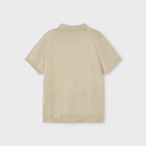 Toddler Polo Shirt in Cream mayoral