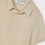 Toddler Polo Shirt in Cream mayoral