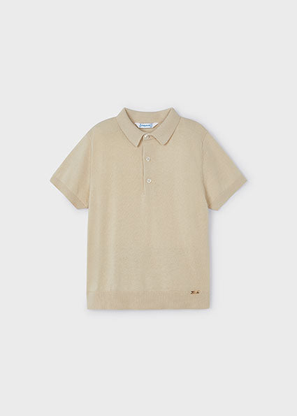 Polo Shirt in Cream