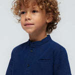 Toddler Collared Shirt in Navy mayoral