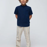 Toddler Collared Shirt in Navy mayoral