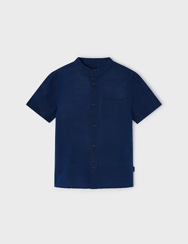 Toddler Collared Shirt in Navy mayoral