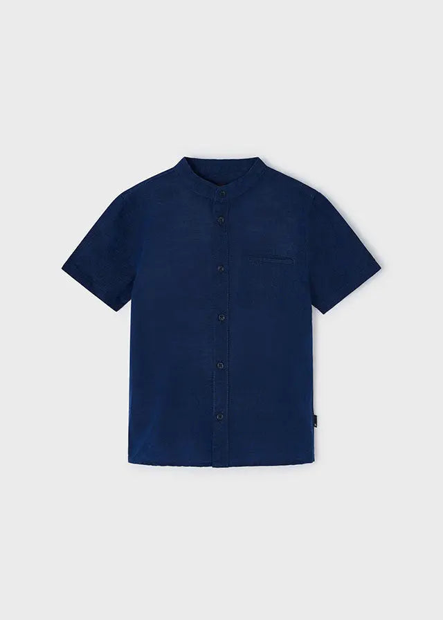 Toddler Collared Shirt in Navy mayoral