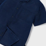 Toddler Collared Shirt in Navy mayoral