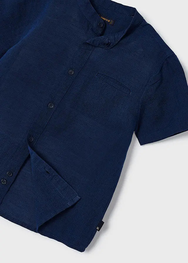 Toddler Collared Shirt in Navy mayoral
