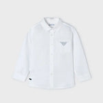 Toddler Collared Shirt in White mayoral