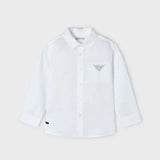 Toddler Collared Shirt in White mayoral
