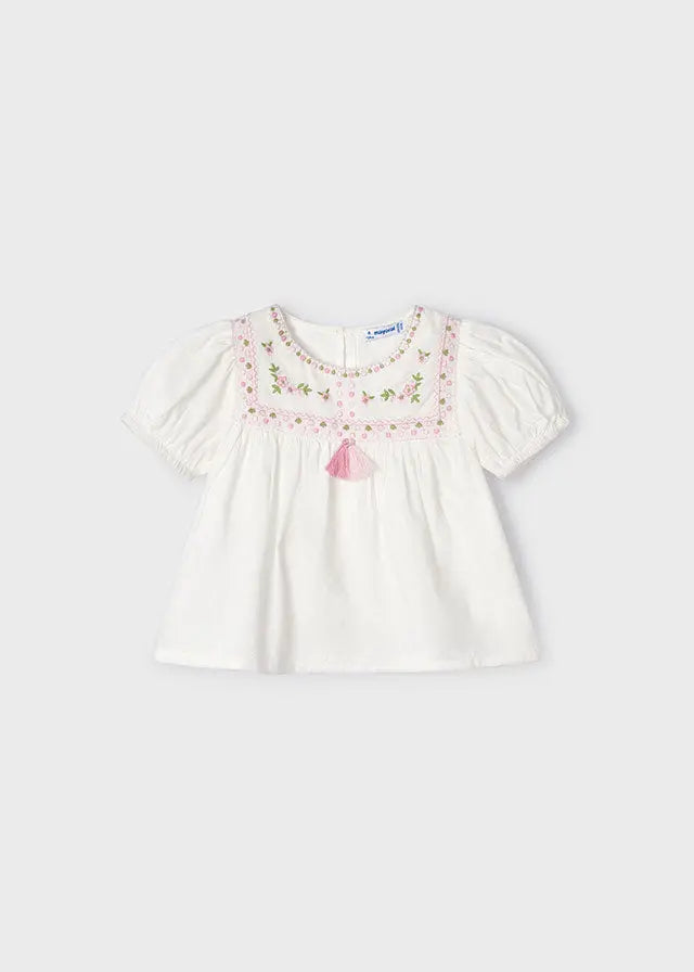 Toddler Rose Bud Blouse mayoral