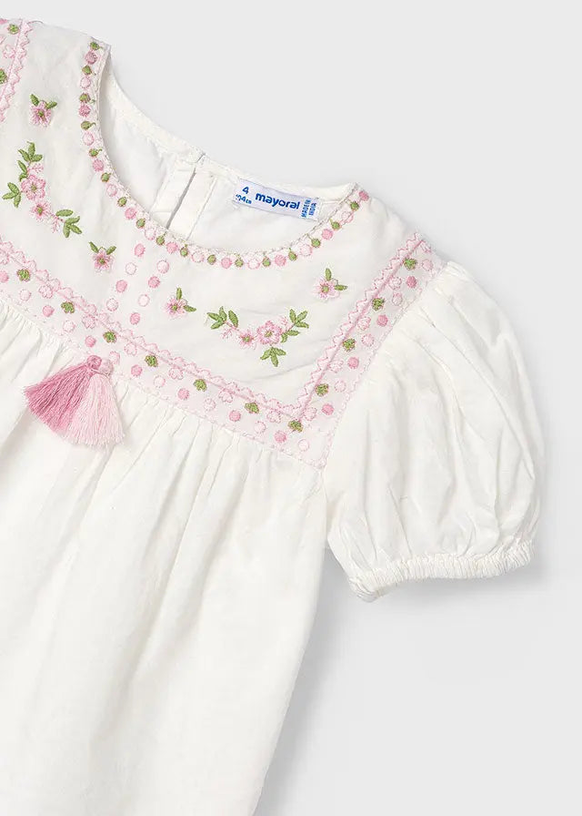 Toddler Rose Bud Blouse mayoral