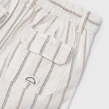 Toddler Linen Shorts in Cream mayoral