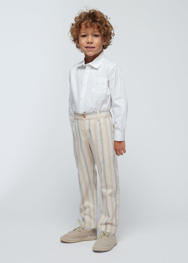 Toddler Sunday Best Striped Suiting Pants mayoral