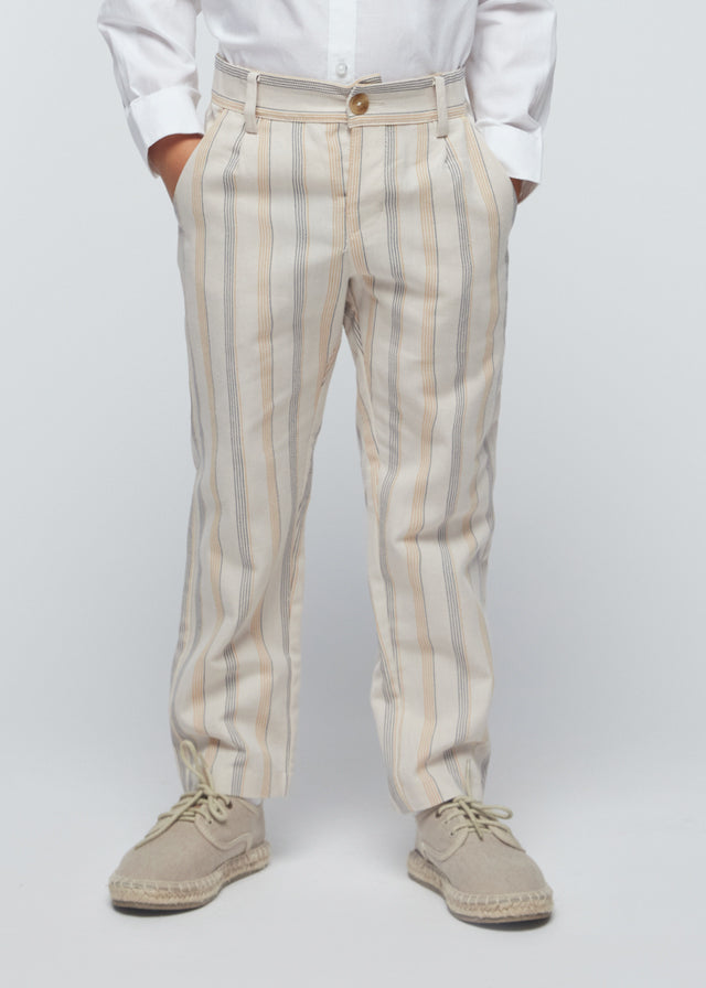 Toddler Sunday Best Striped Suiting Pants mayoral