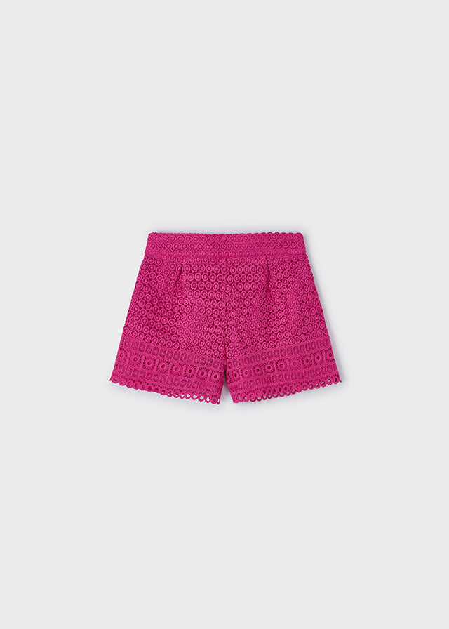 Pretty in Pink Lace Skort