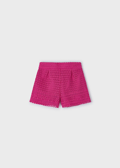 Pretty in Pink Lace Skort