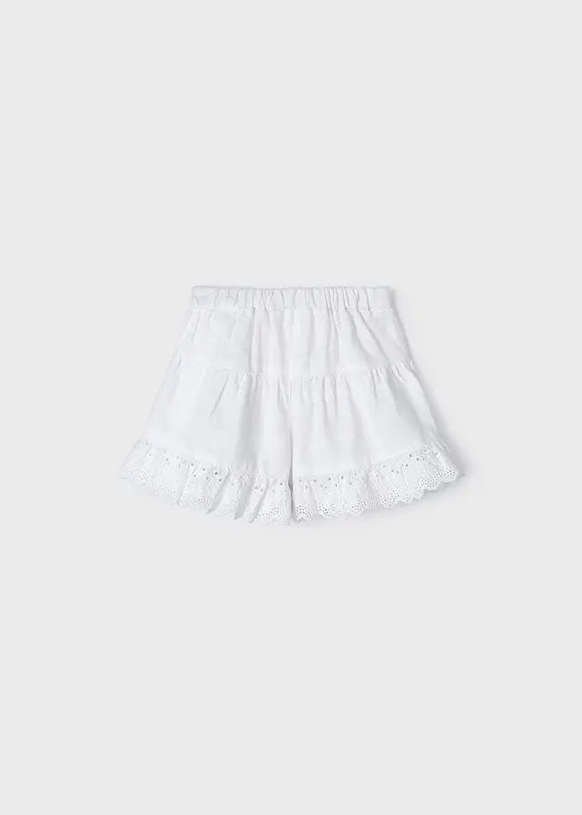 Toddler Ruffles and Lace Skort mayoral
