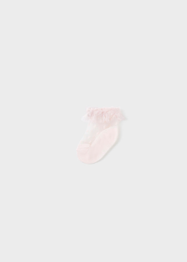 Baby Pinky Promise Plumeti Socks mayoral