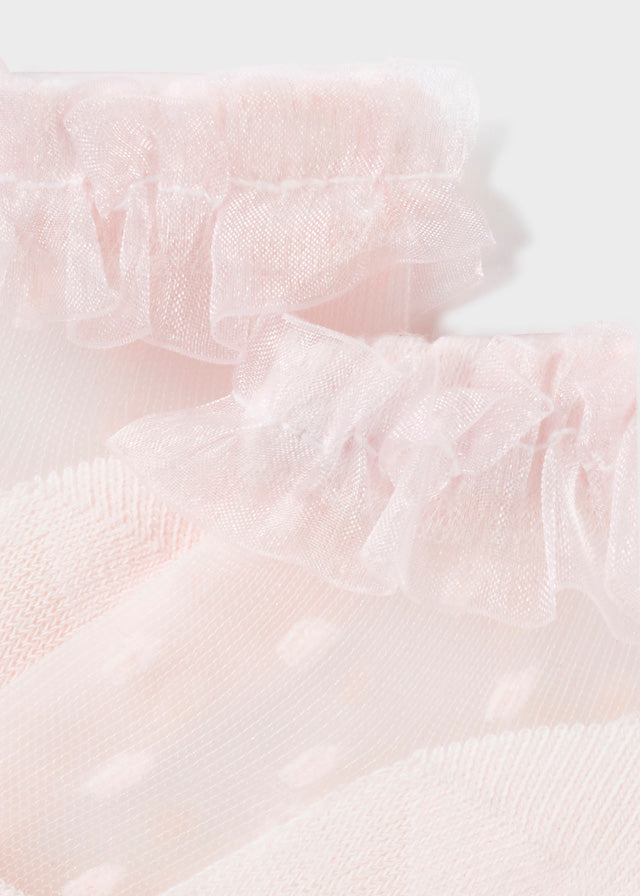 Baby Pinky Promise Plumeti Socks mayoral