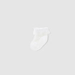 Baby Cloud White Plumeti Socks mayoral