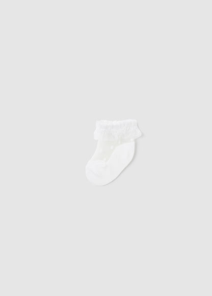 Cloud White Plumeti Socks