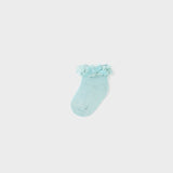 Baby Sea Foam Sunday Best Socks mayoral
