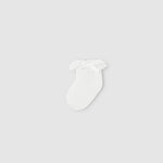 Baby Cloud White Sunday Best Socks mayoral