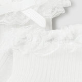Baby Cloud White Sunday Best Socks mayoral