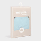 Baby Knit Cap in Glass Blue mayoral