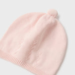 Baby Knit Cap in Pinky Promise Pink mayoral