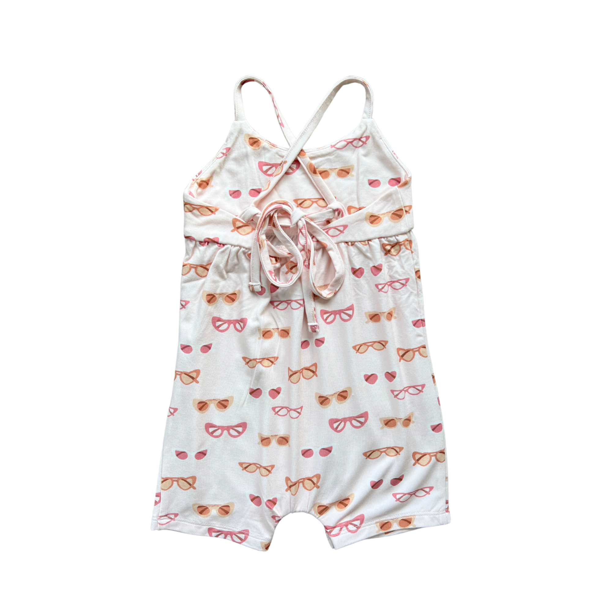 Baby Retro Shades Tie Back Romper Babysprouts