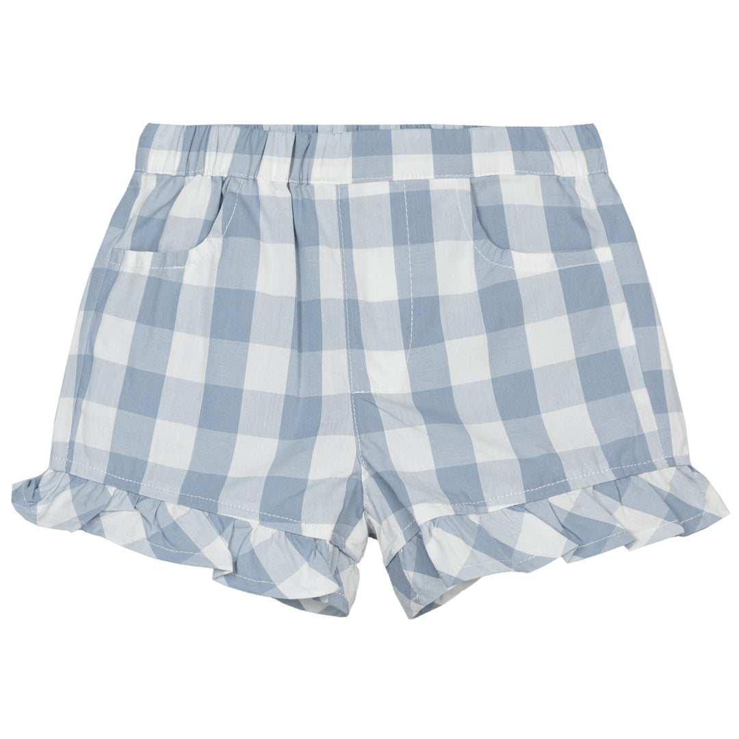 BABY BLUE WOVEN SHORTS