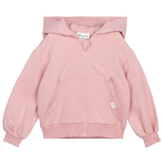 Pink ZIP UP HOODIE