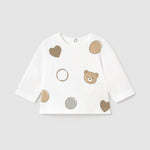 Baby Bear & Hearts Top mayoral