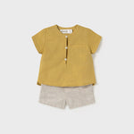 Baby Golden Sun Linen Set mayoral