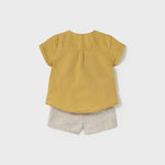Baby Golden Sun Linen Set mayoral