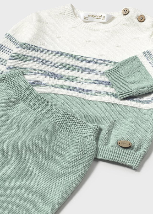 Baby Coastal Breeze Knit Set mayoral