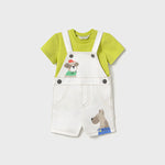 Baby Playful Pals Overall Set mayoral