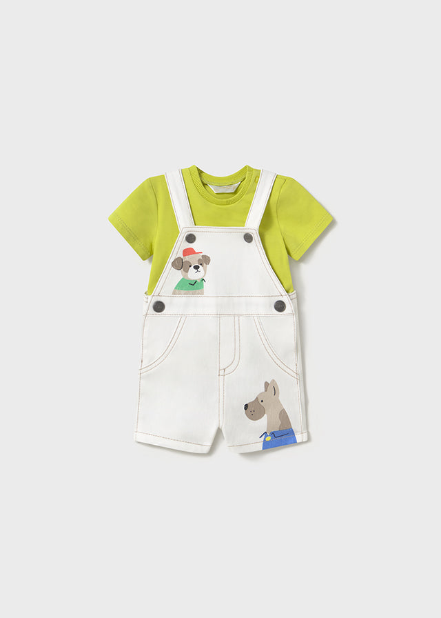 Baby Playful Pals Overall Set mayoral