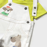Baby Playful Pals Overall Set mayoral