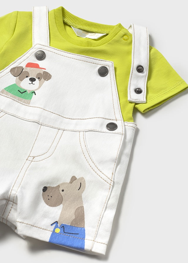 Baby Playful Pals Overall Set mayoral