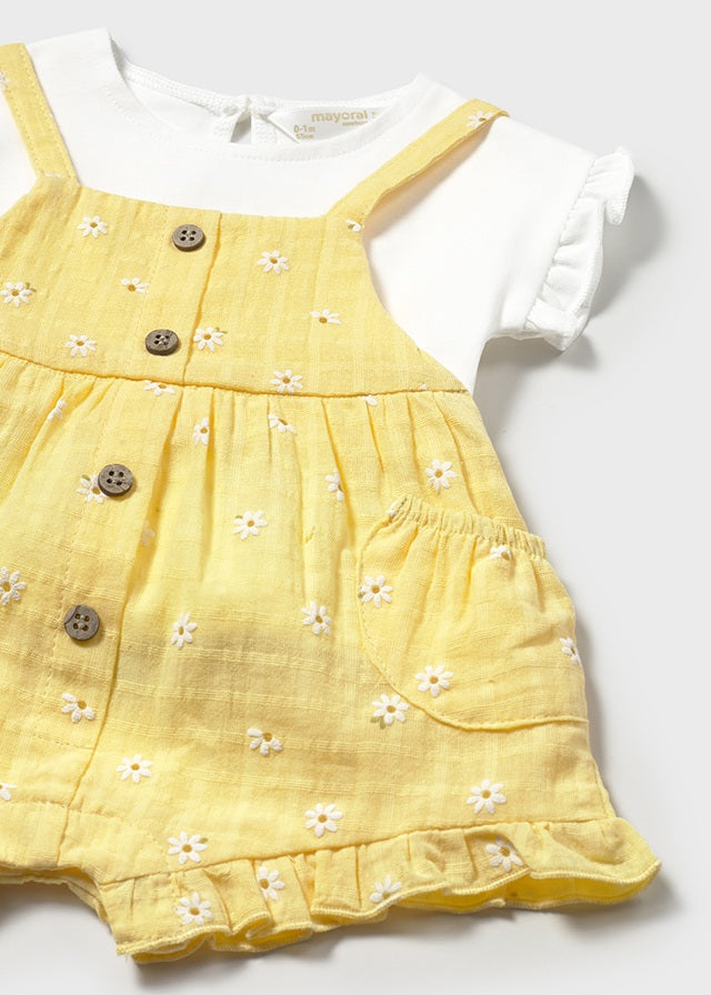 Sunny Days Daisy Romper Set