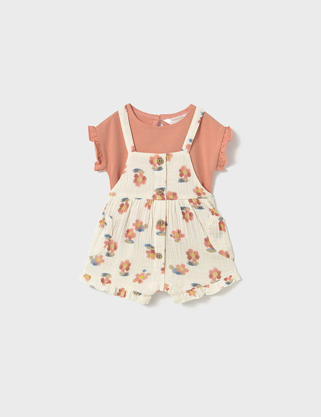 Baby Blossom and Play Romper Set mayoral
