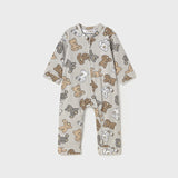 Baby Cuddle Crew Zip Romper mayoral