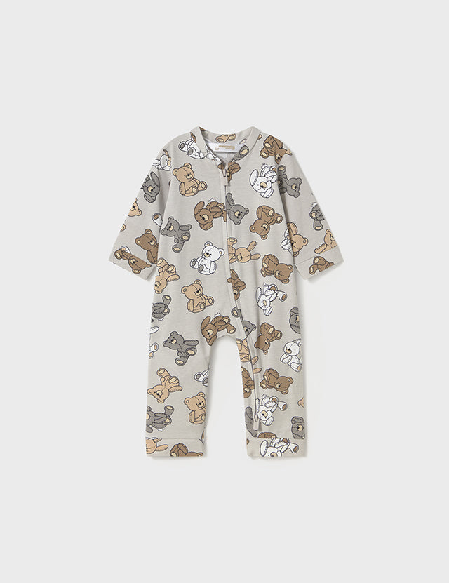 Baby Cuddle Crew Zip Romper mayoral