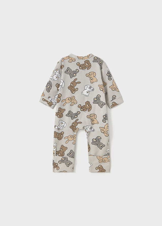 Baby Cuddle Crew Zip Romper mayoral