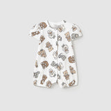 Baby Teddy Bear Snuggle Romper mayoral